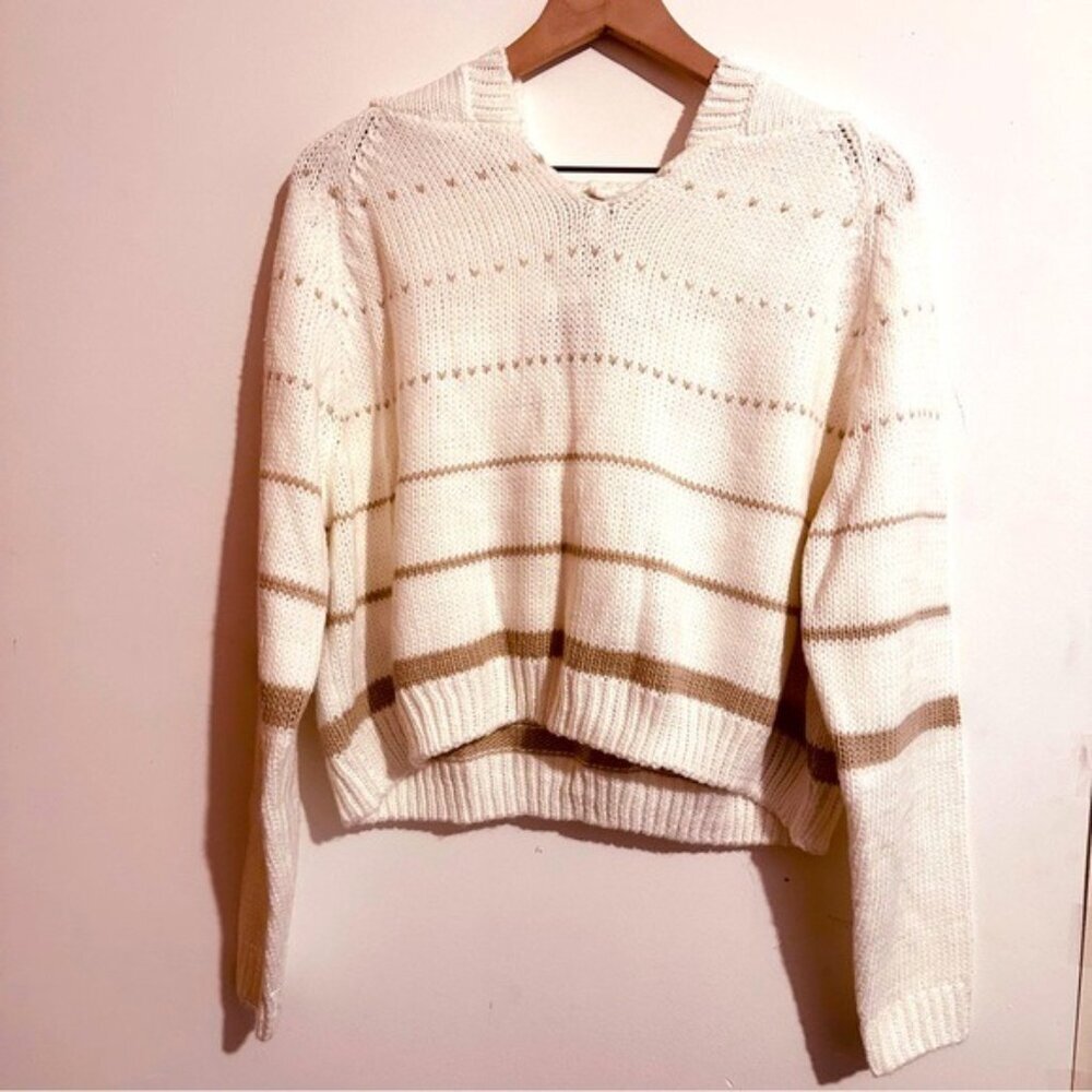 John + Jenn | Sweater | Hooded Knit Sweater